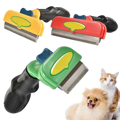 Pet Fur Trimming Grooming Hair Remover Brush